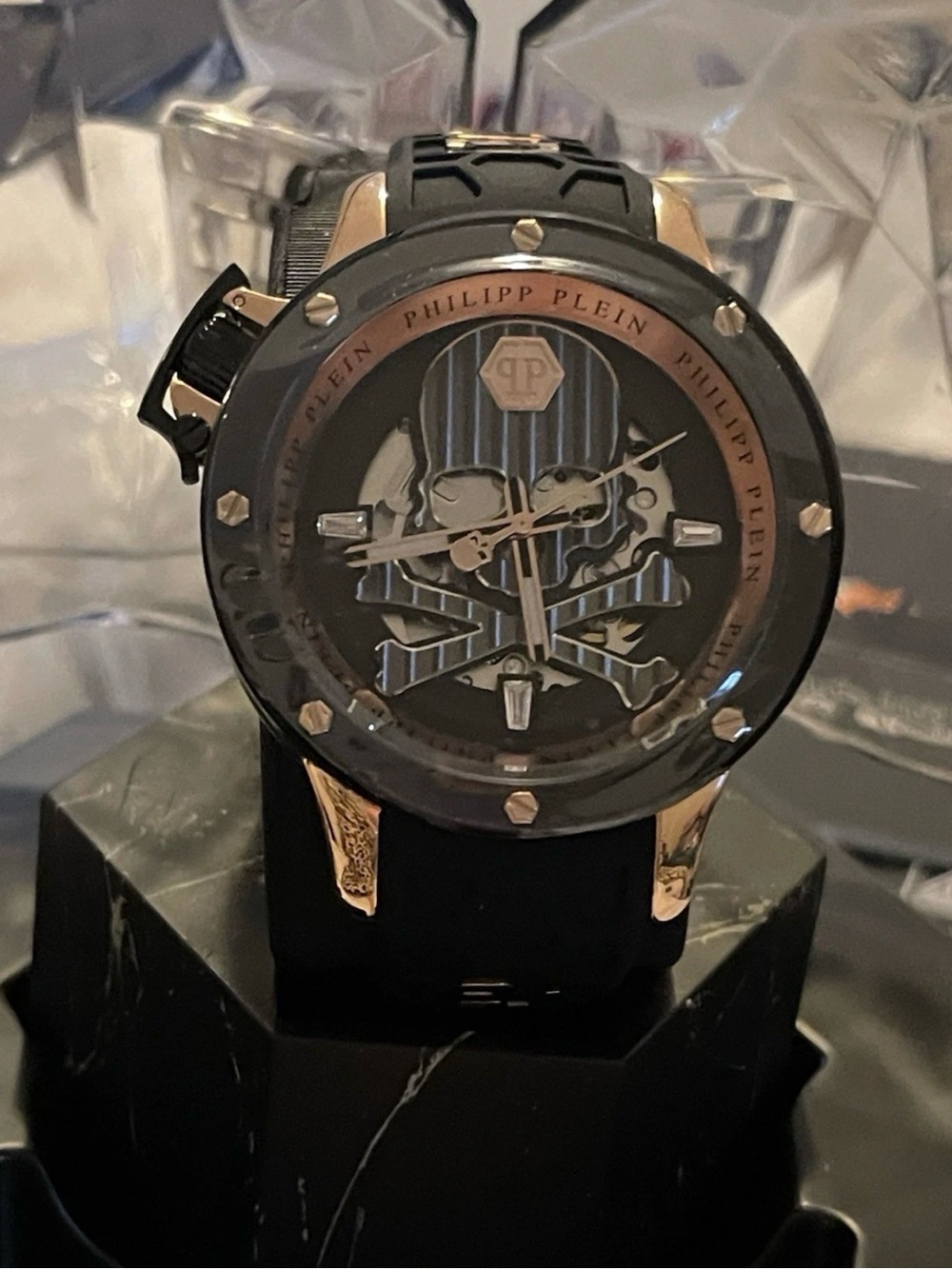 Philipp Plein PWUAA0623 Rich Skeleton Hyper Sport Automatic Mens Watch 46mm